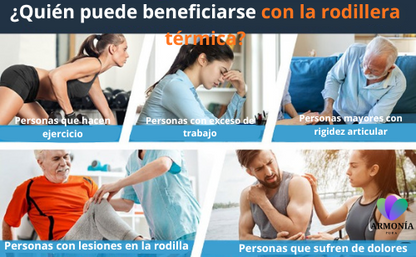 Rodillera Térmica - Alivio profesional para tus articulaciones